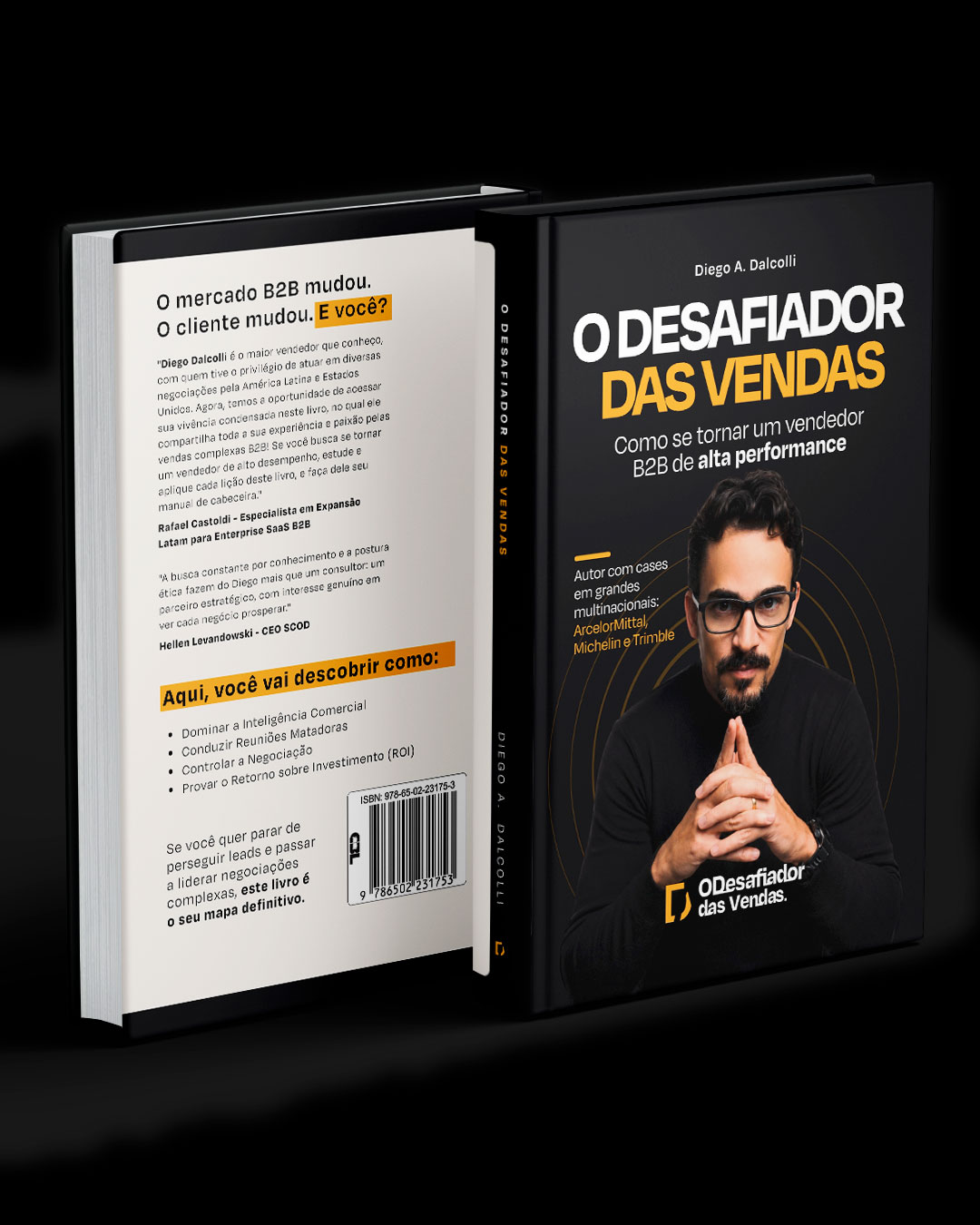 Capa do livro O Desafiador das Vendas